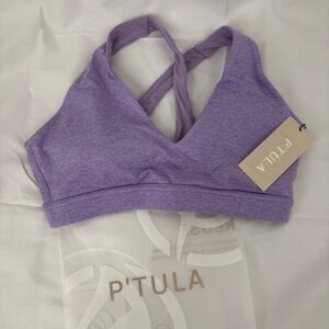 NEW P'tula Lavender Sports Bra